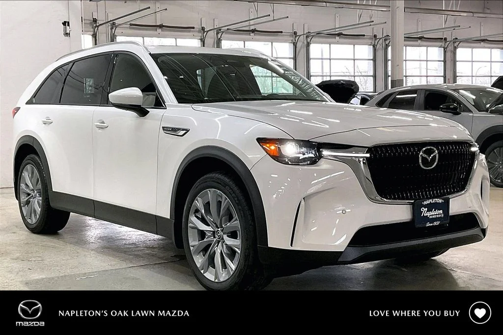 New 2026 Rhodium White Premium Mazda 3.3 Turbo Preferred AWD image 1