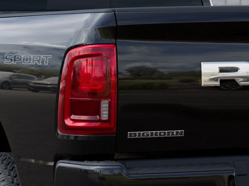 New 2027 Diamond Black Crystal Pearl-Coat Exterior Paint RAM Big Horn image 9