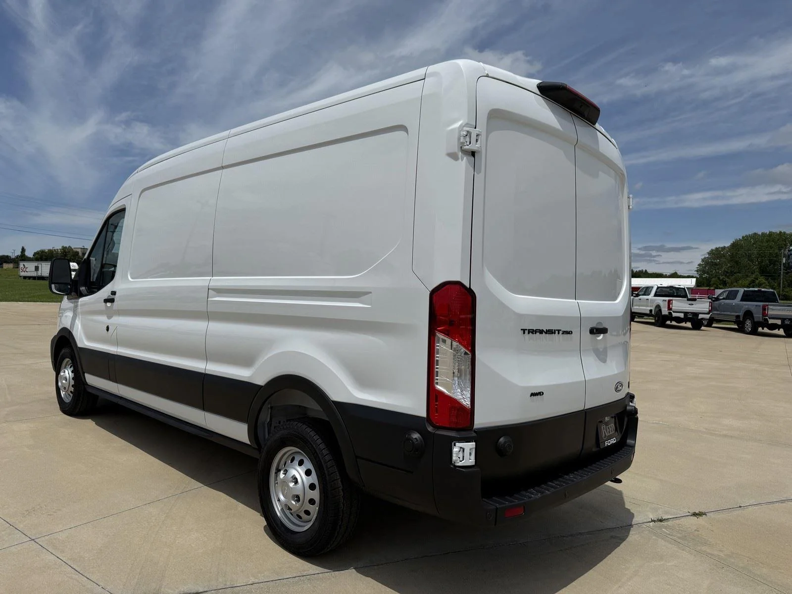 New 2026 Oxford White Ford Cargo Van image 7