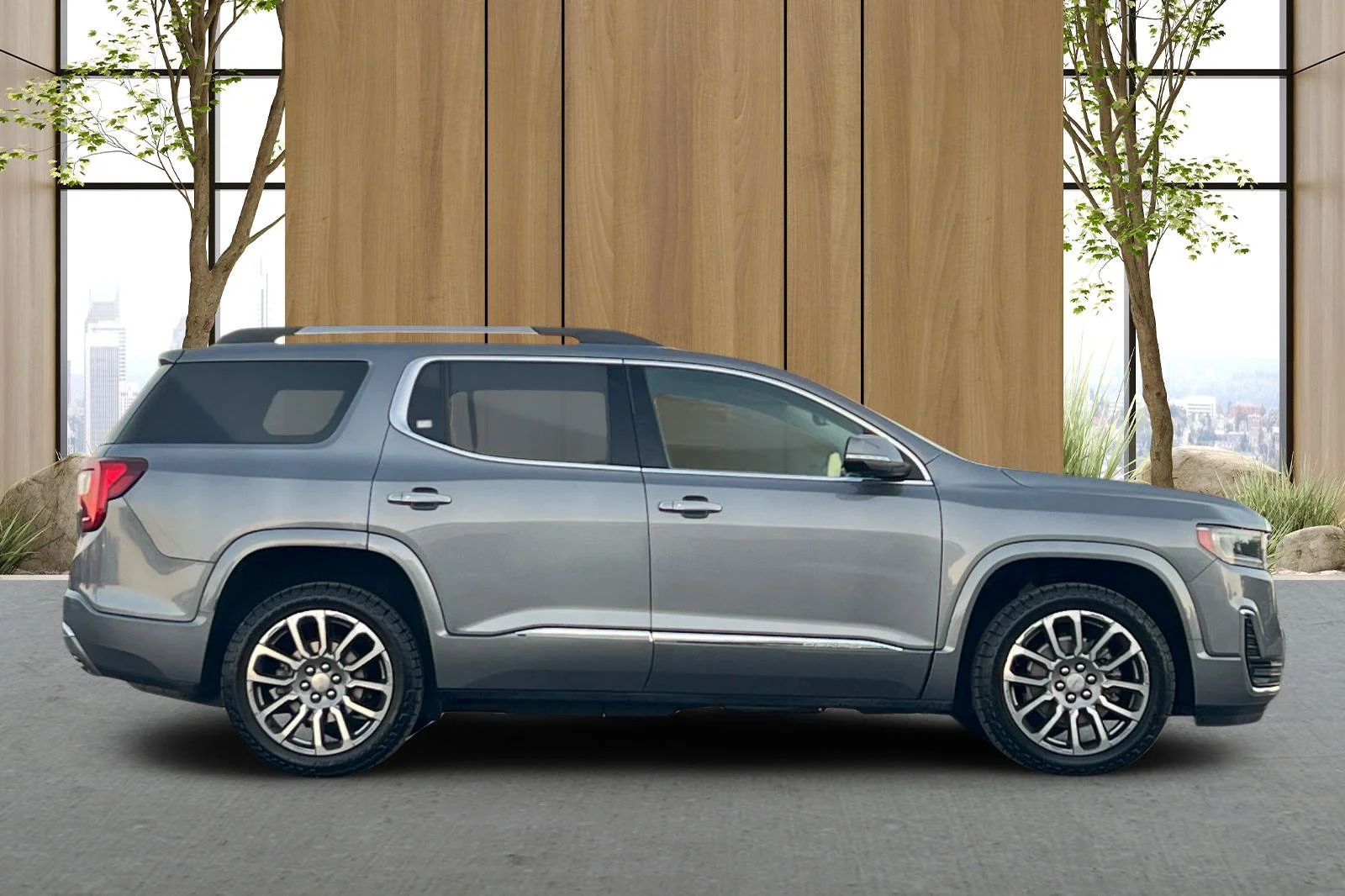 Used 2021 SATIN STEEL METALLIC GMC Denali image 3