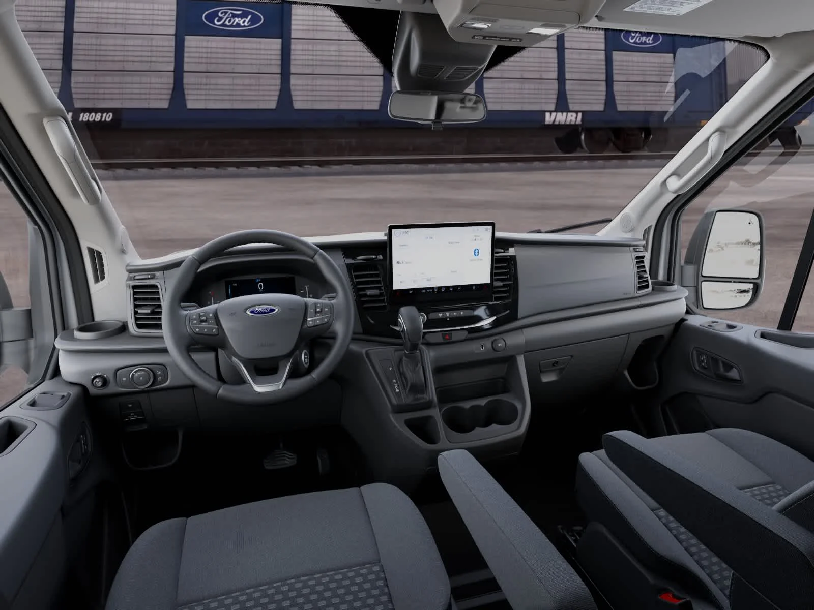 New 2027 Oxford White Ford Passenger Van XLT image 9