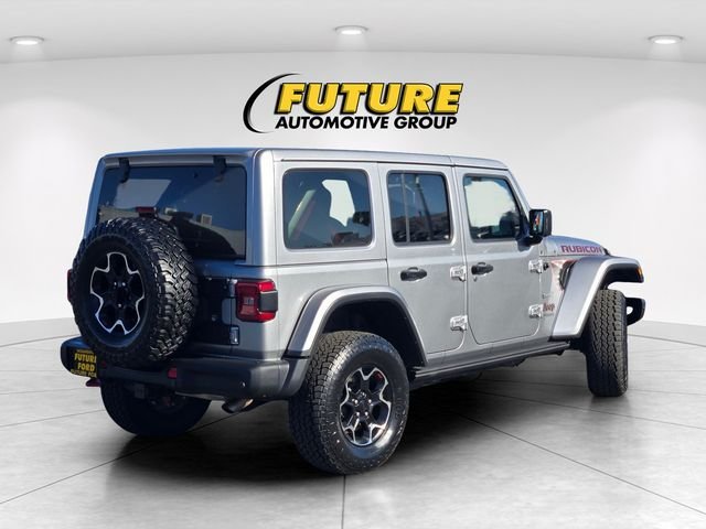 Used 2020 Silver Jeep Unlimited Rubicon image 4