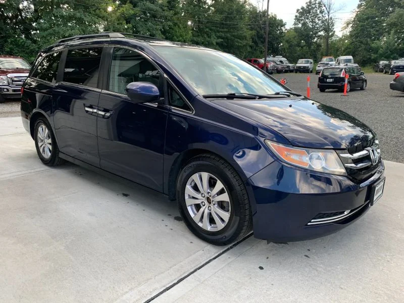 Used 2016 Blue Honda EX Minivan 4D image 12