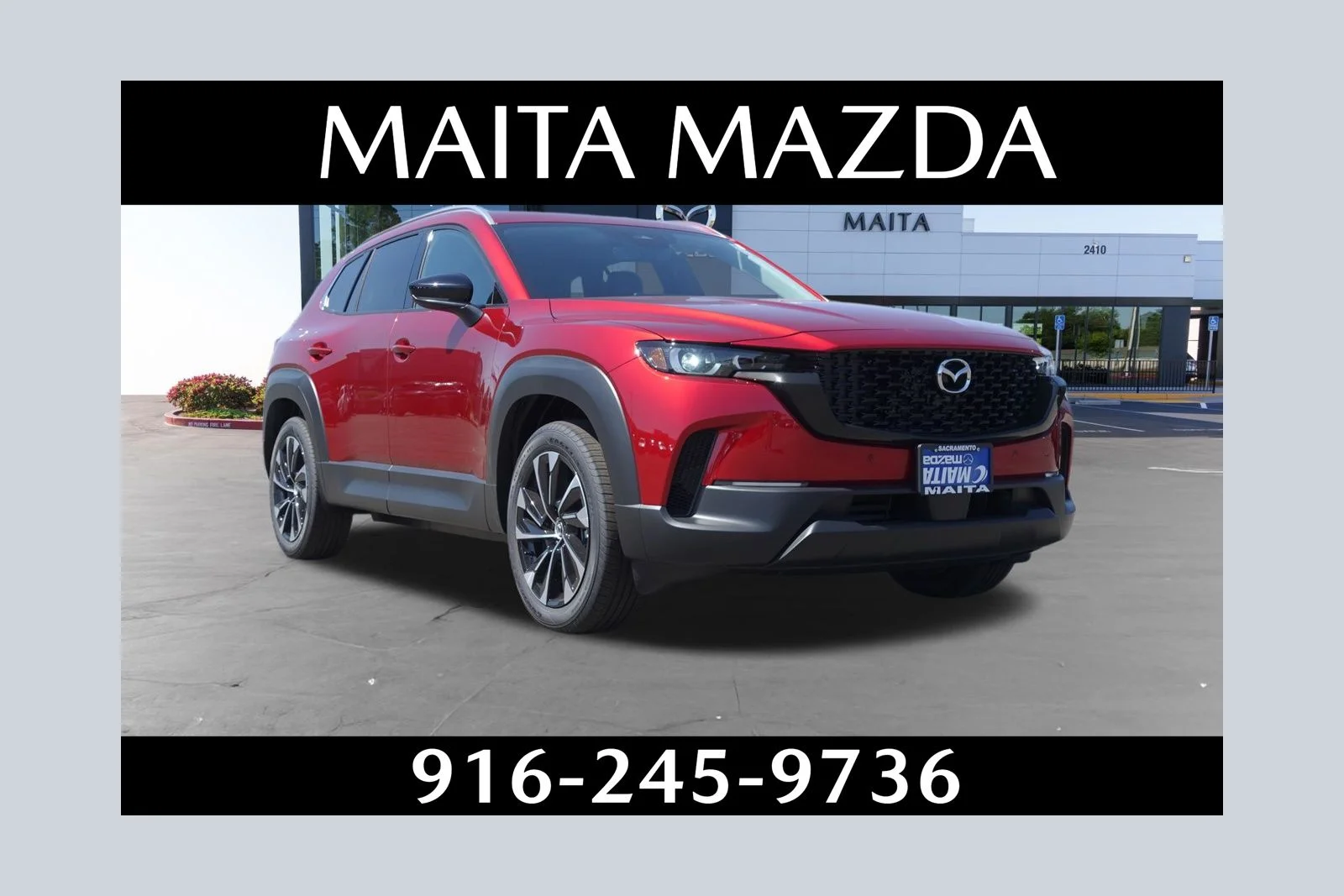 New 2026 Soul Red Crystal Metallic Mazda Premium Plus image 1