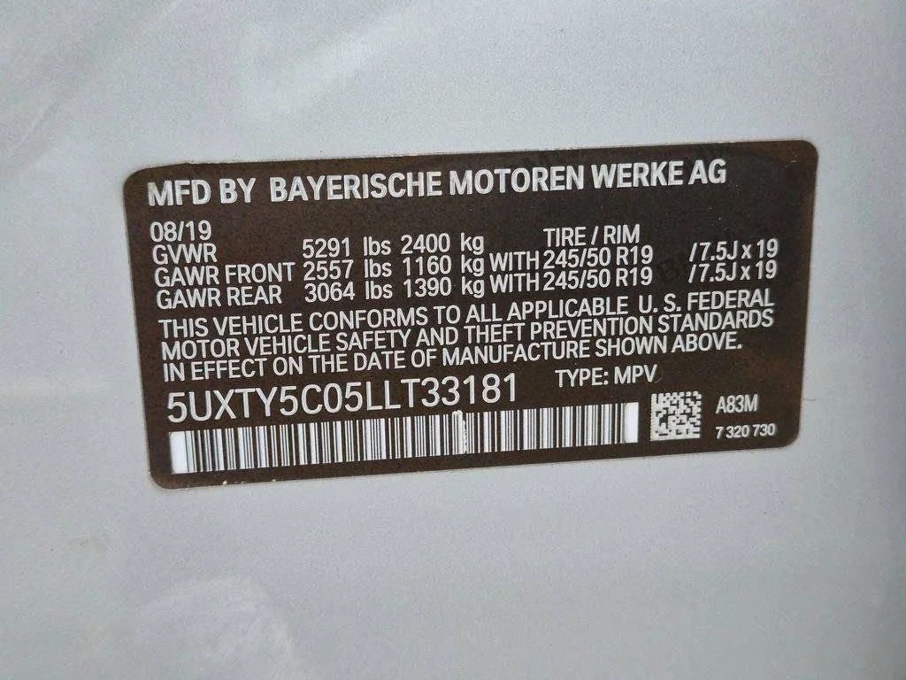 Used 2020 Silver BMW xDrive30i image 33