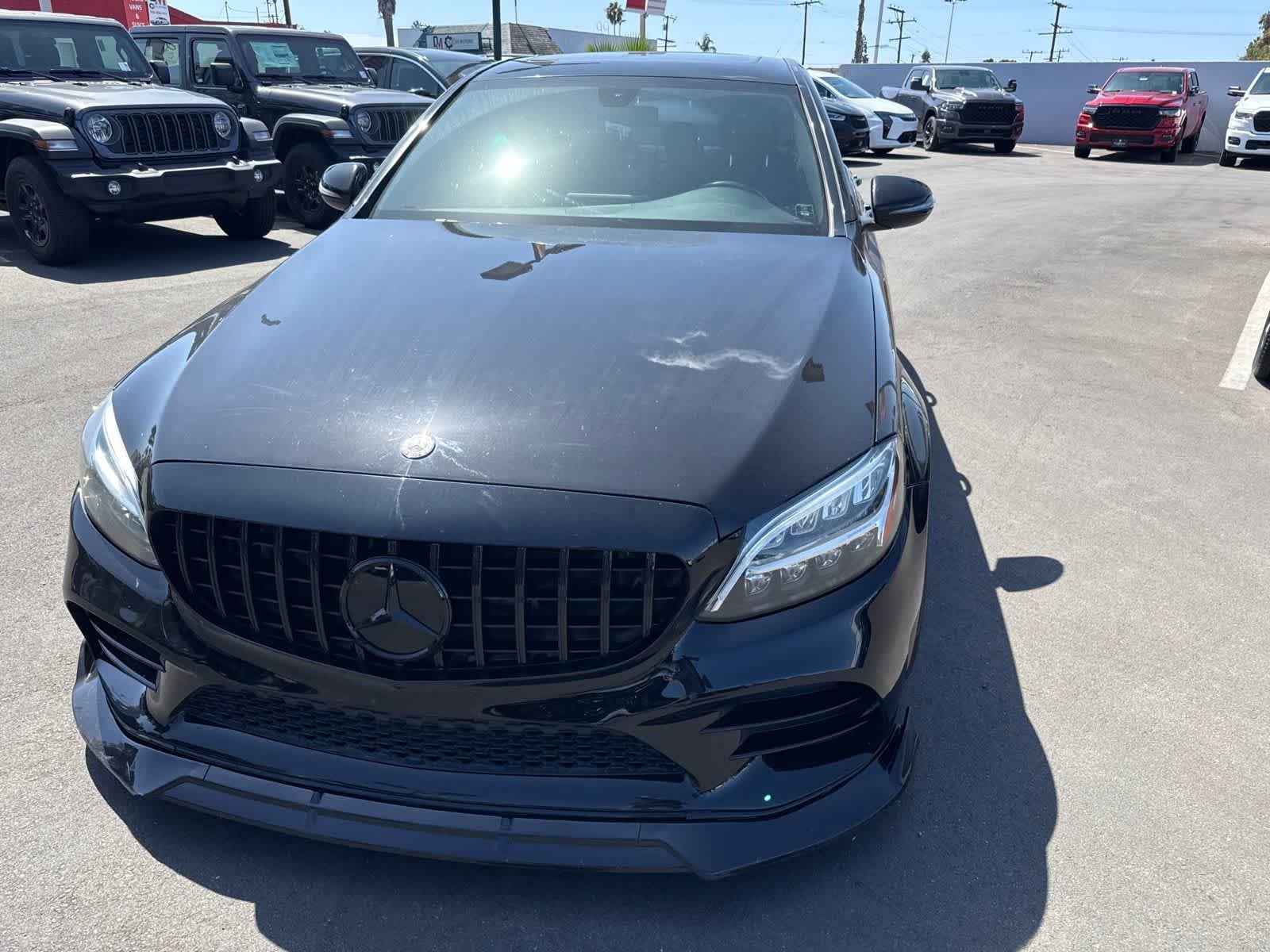 Used 2019 Black Mercedes-Benz C 300 image 3