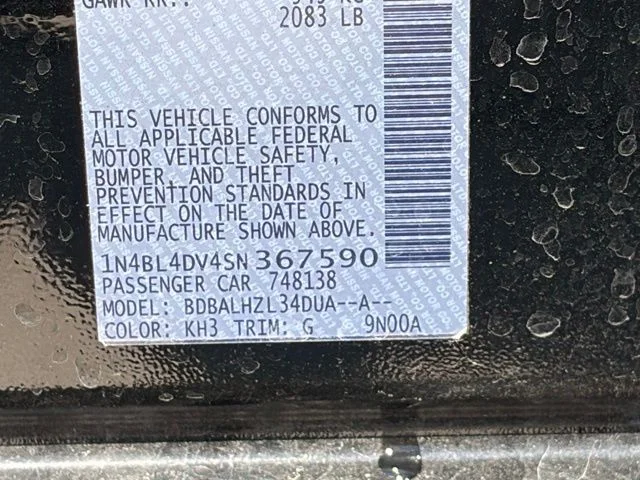 Certified Used 2025 Black Nissan 2.5 SV image 21