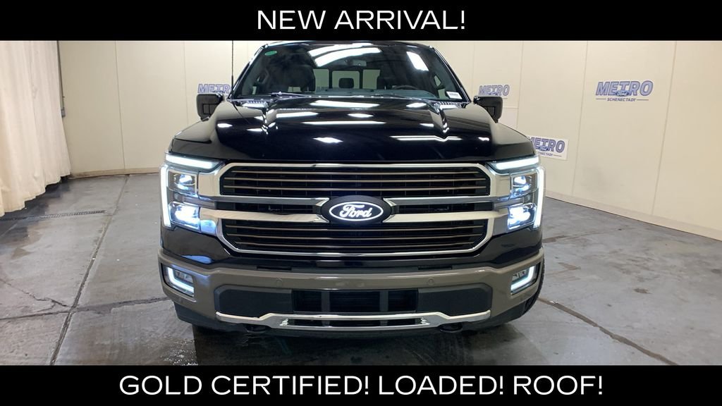 Certified Used 2025 Black Metallic Ford King Ranch image 8