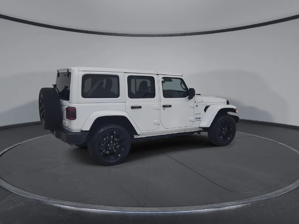Certified Used 2024 White Jeep Sahara 4xe image 16