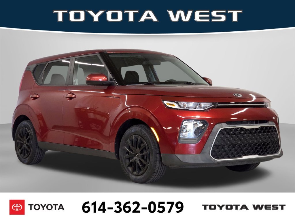 Used 2021 Orange Kia LX image 3