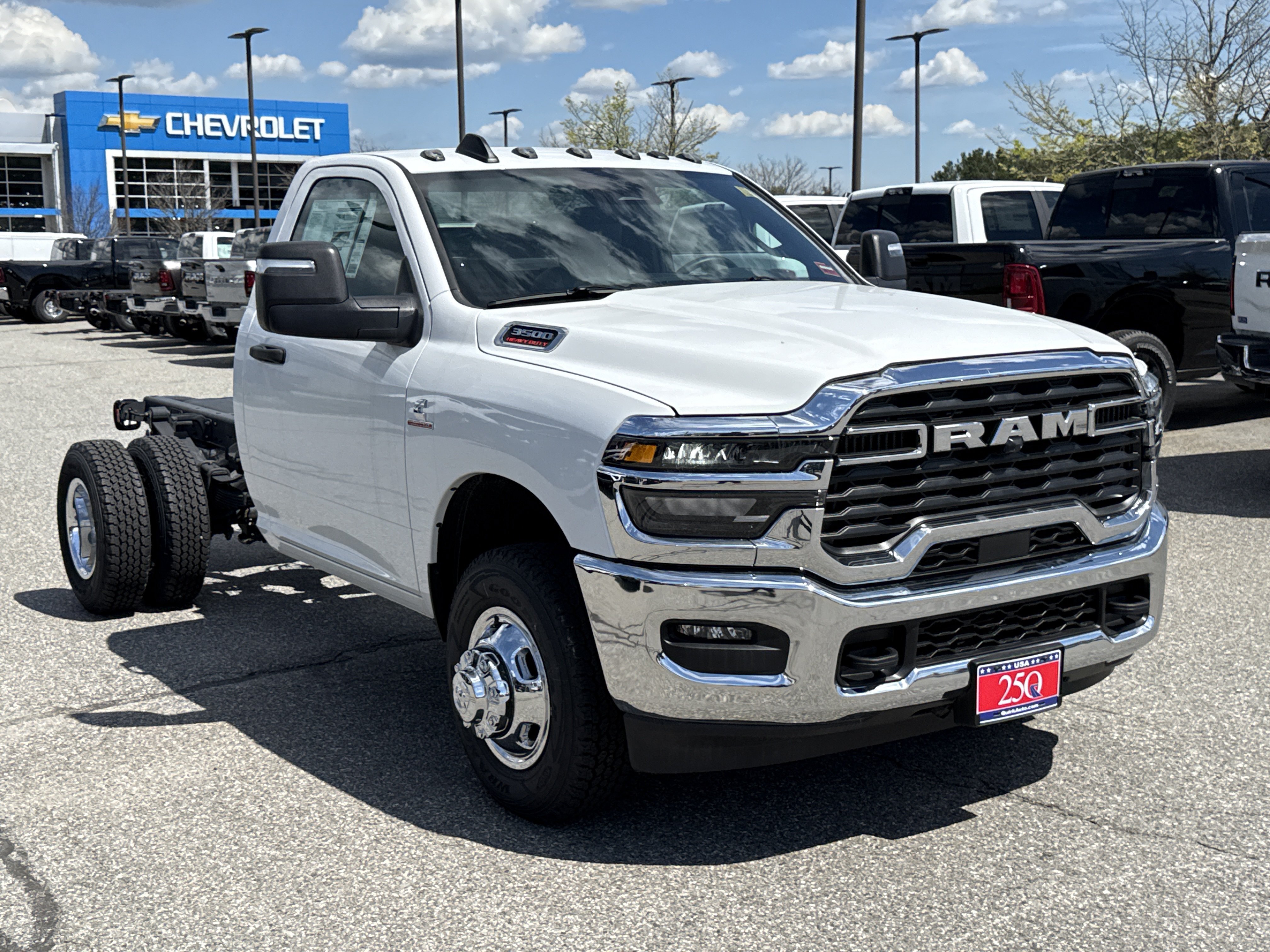 New 2026 Bright White Clearcoat Ram Tradesman image 8