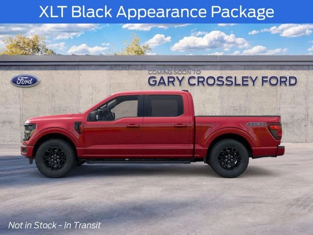 New 2026 Ruby Red Metallic Tinted Clearcoat Ford XLT image 3