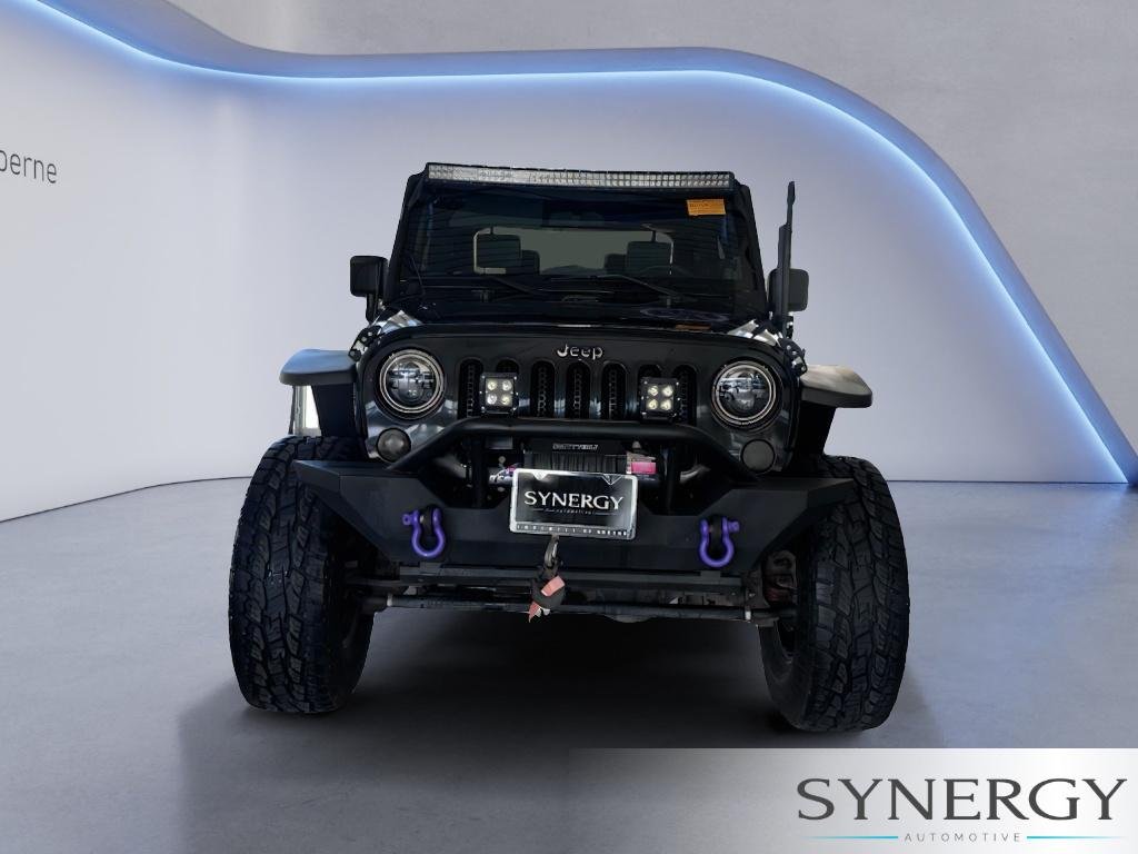 Used 2008 Black Clearcoat/Black Hard Top Jeep Sahara image 2