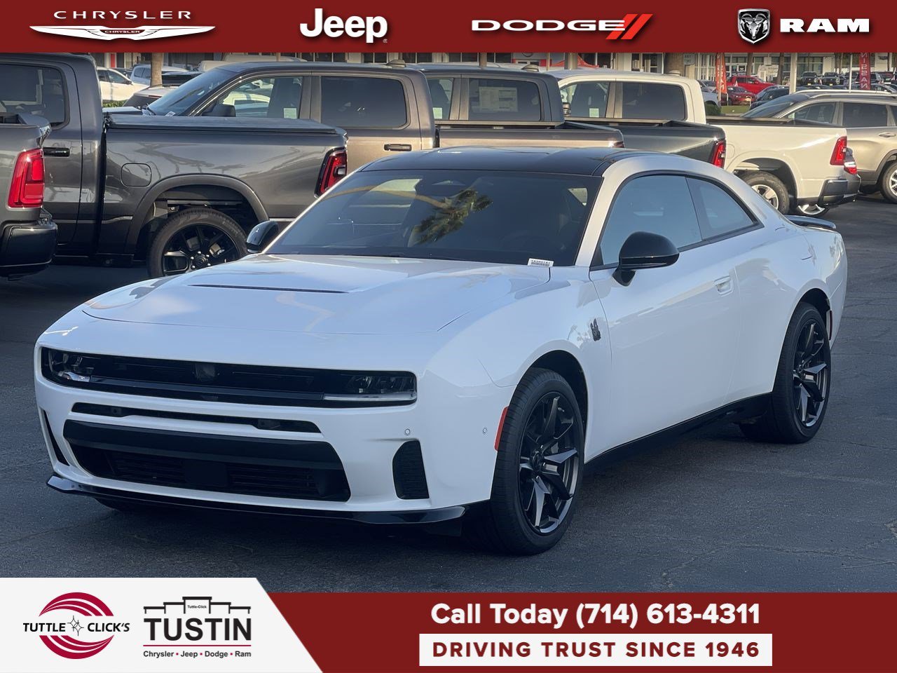 New 2026 White Knuckle Dodge Scat Pack image 3