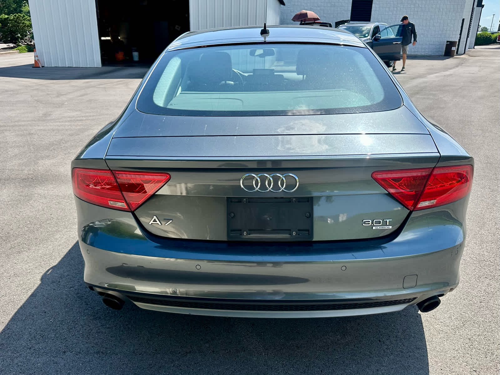 Used 2014 Daytona Gray Pearl Effect Audi 3.0 Prestige image 6