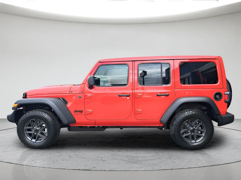 New 2026 Firecracker Red Clear-Coat Exterior Paint Jeep Sport S image 6