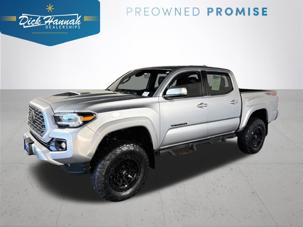Used 2021 Silver Sky Metallic Toyota TRD Sport image 1