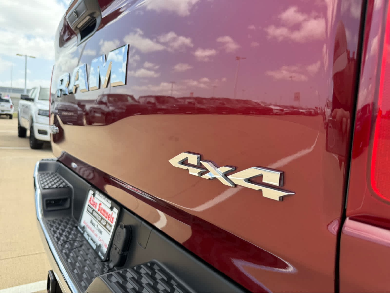 Used 2025 Delmonico Red Pearlcoat Ram Lone Star image 6