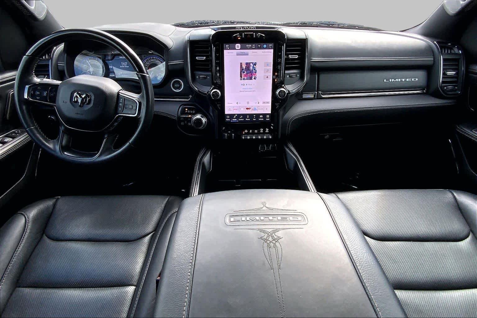 Used 2022 Billet Silver Metallic Clearcoat Ram Limited image 15