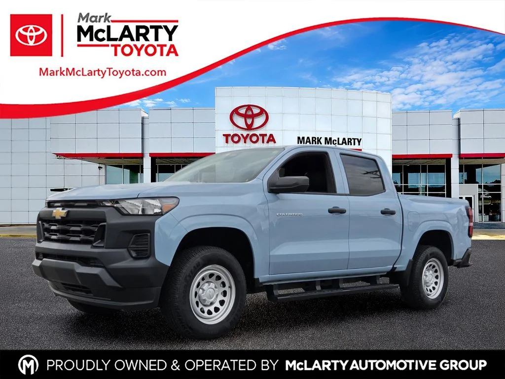 Used 2025 Gray Chevrolet Work Truck image 1