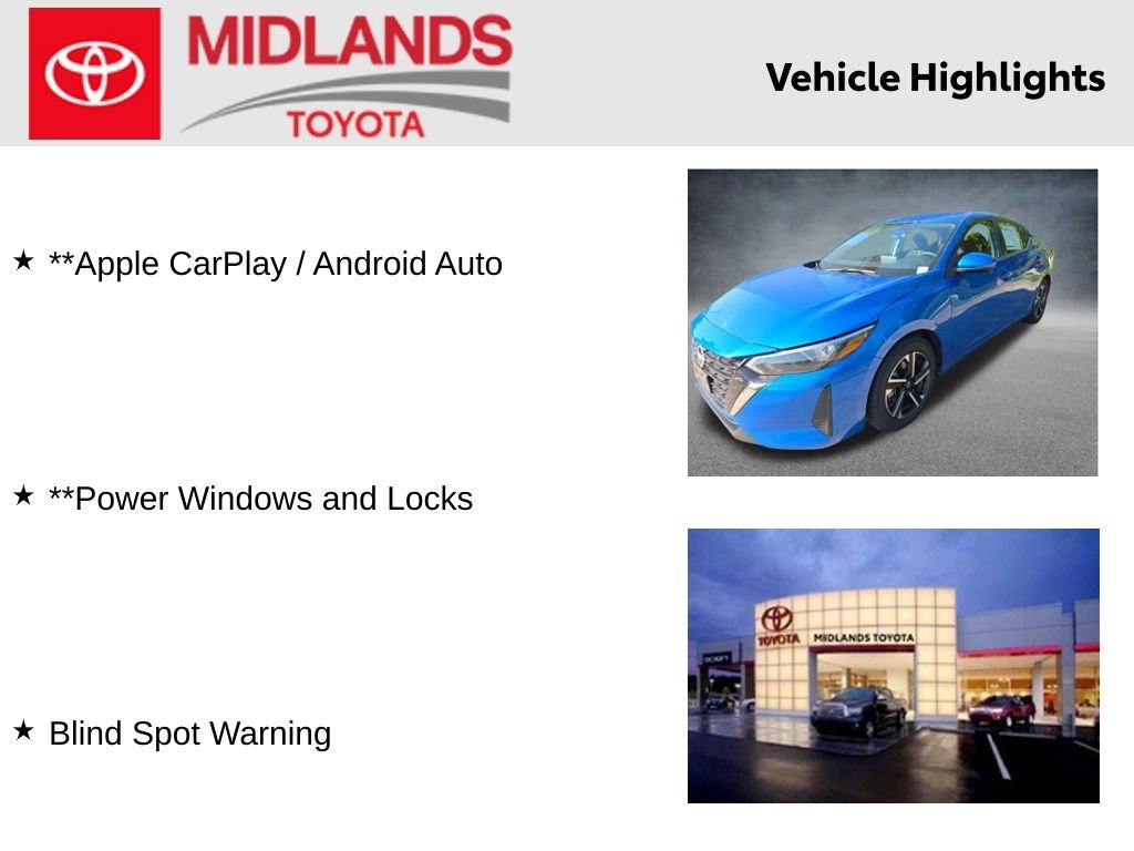 Used 2025 Blue Nissan SV image 2