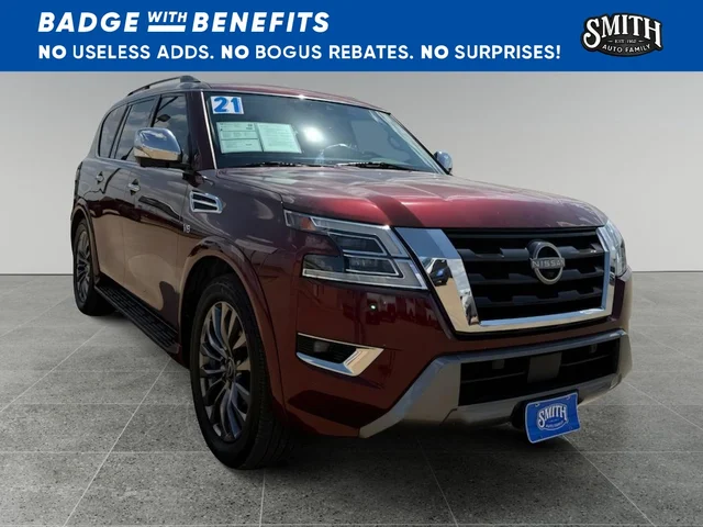 Certified Pre-Owned 2021 Nissan Armada Platinum