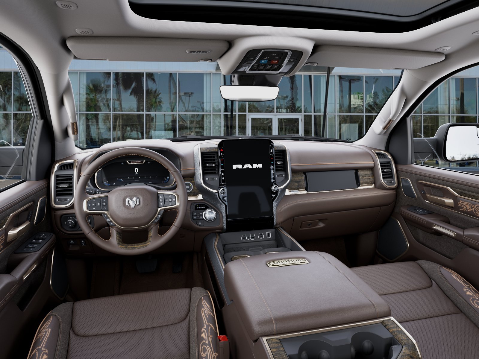 New 2026 Diamond Black Crystal Pearl-Coat Exterior Paint RAM Limited Longhorn image 14