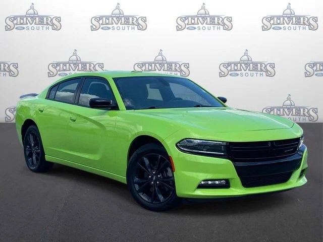 Certified Used 2023 Green Dodge SXT image 1