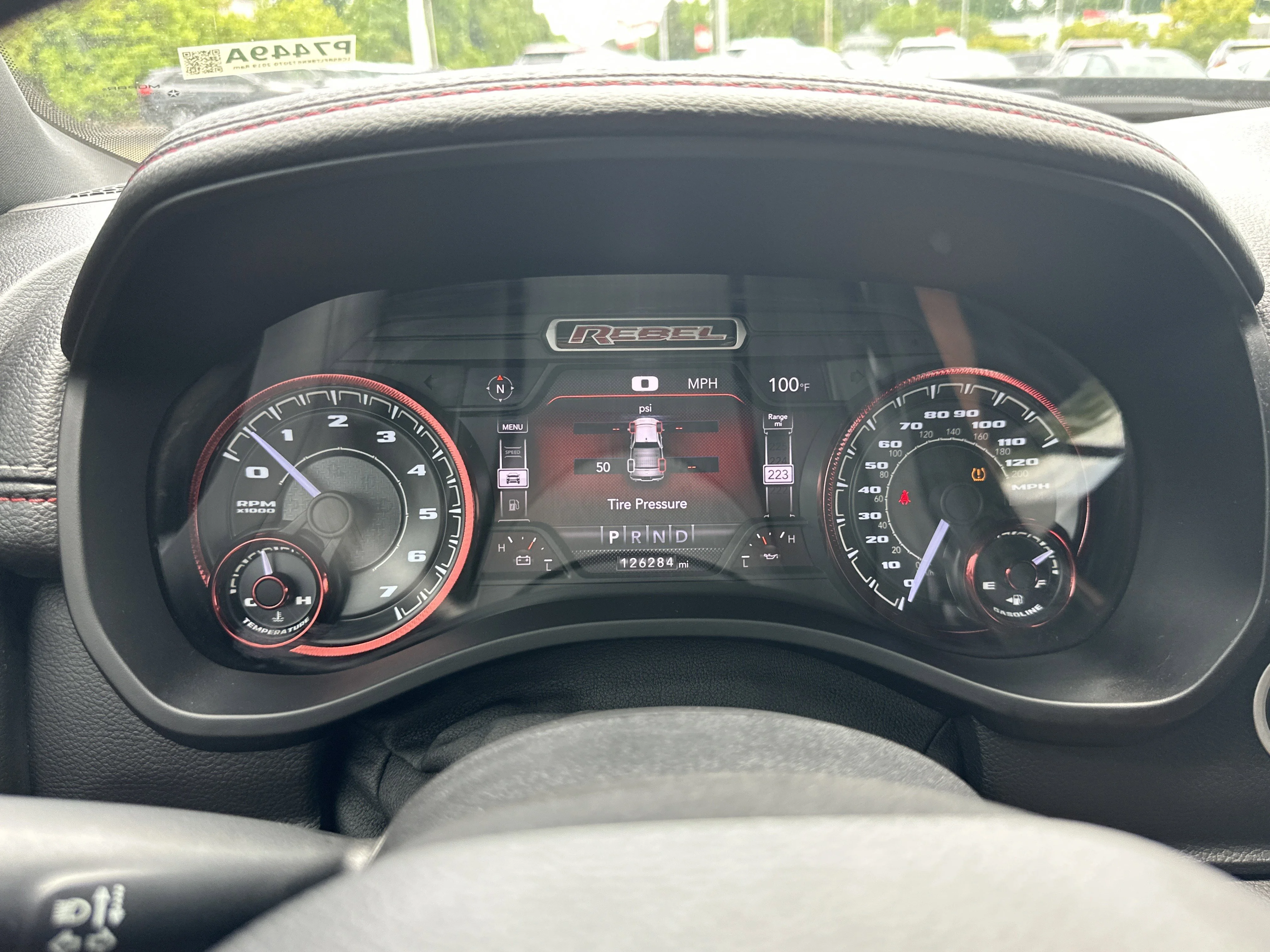 Used 2019 Bright White Clear Coat Ram Rebel image 26