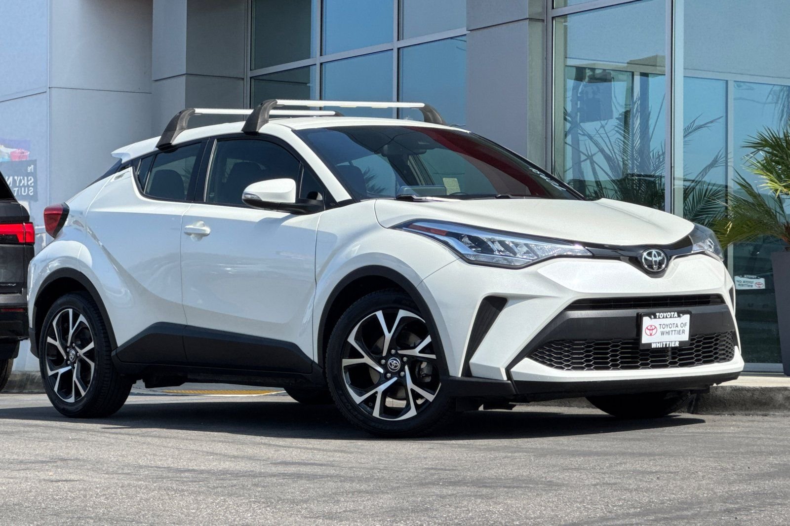 Certified Used 2021 White Toyota XLE image 2