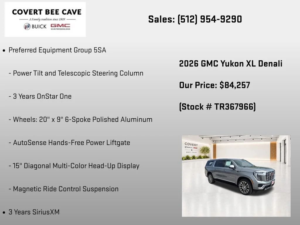 New 2026 Sterling Metallic GMC Denali image 13