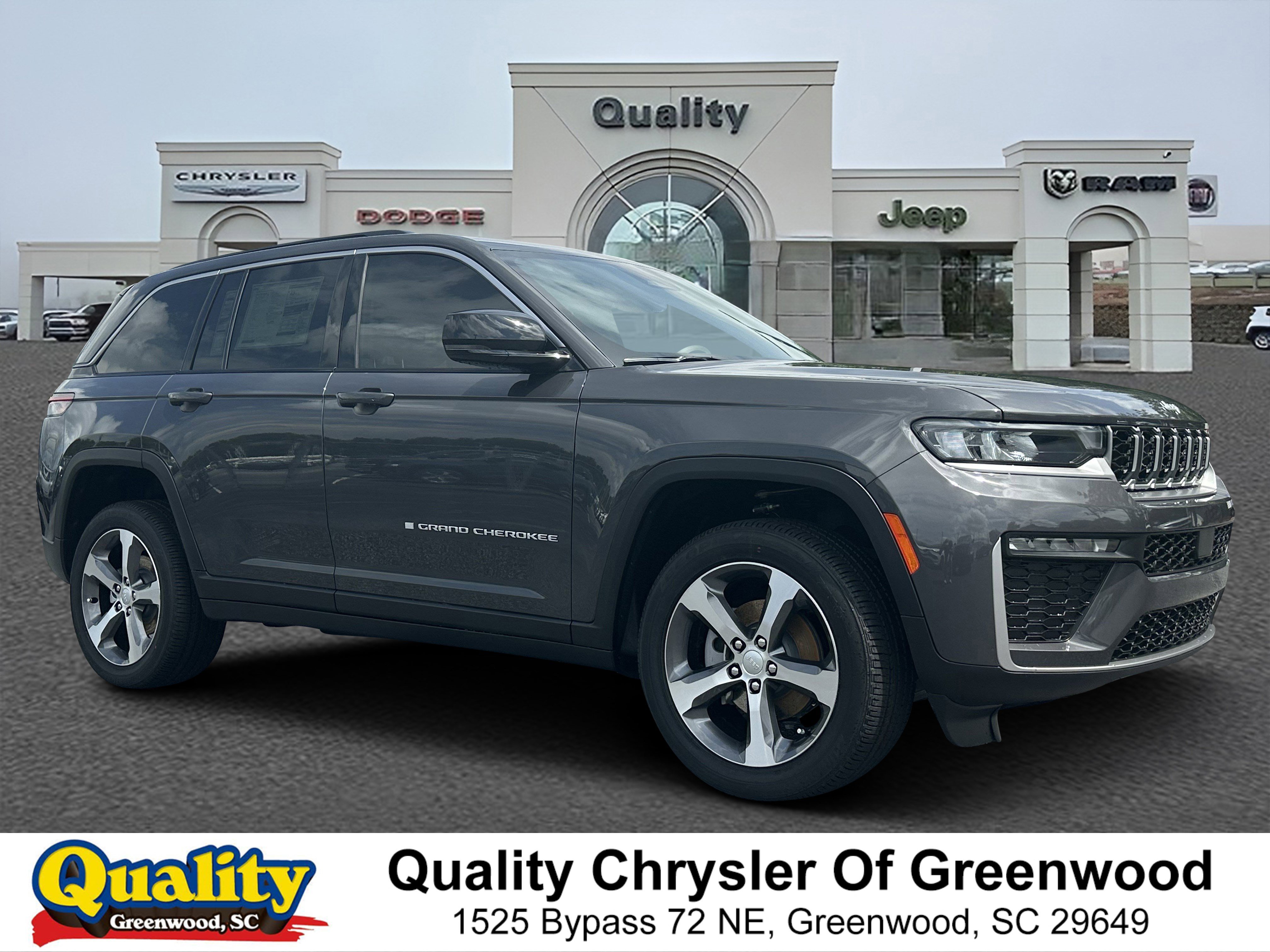 New 2026 Baltic Gray Metallic Clear-Coat Exterior Paint Jeep Limited image 1