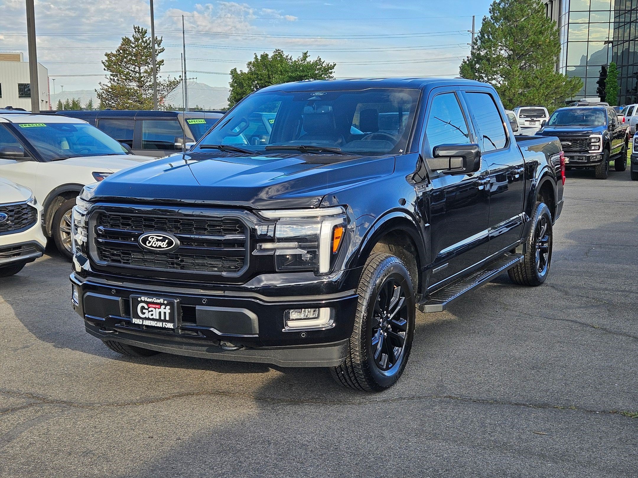 Used 2024 Black Ford LARIAT image 8