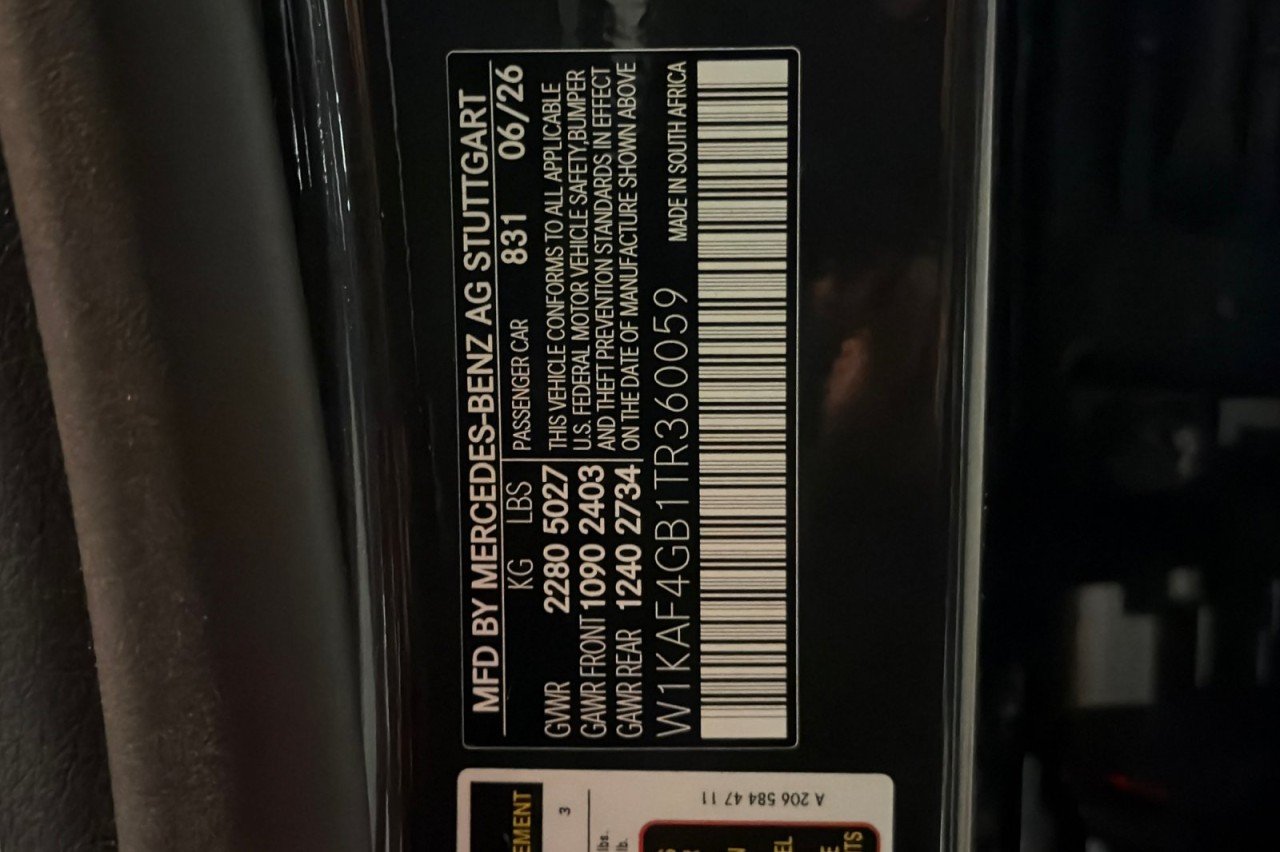 New 2026 Graphite Grey Metallic Mercedes-Benz C 300 Sedan image 26