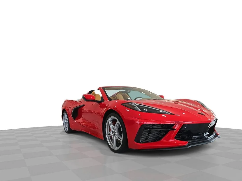 Certified Used 2022 Red Chevrolet Stingray image 2