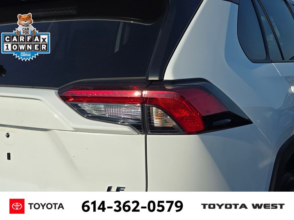 Used 2025 White Toyota LE image 9