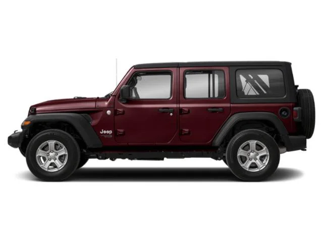 Used 2021 Snazzberry Pearlcoat Jeep Unlimited Willys image 3