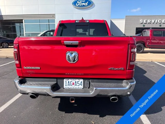 Used 2019 Flame Red Clearcoat Ram Laramie image 11