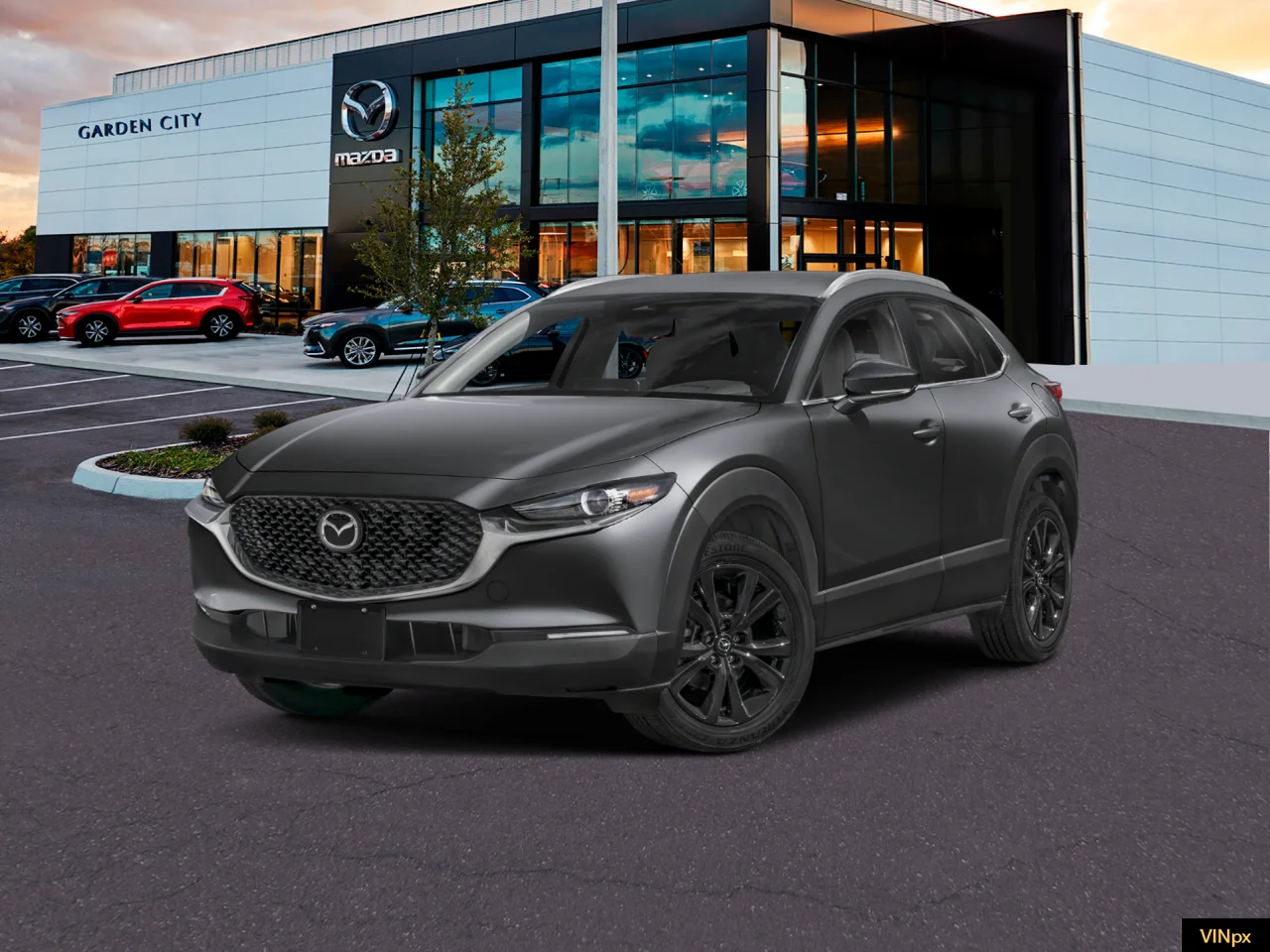 New 2026 Machine Gray Metallic Mazda 2.5 S Select Sport AWD image 1
