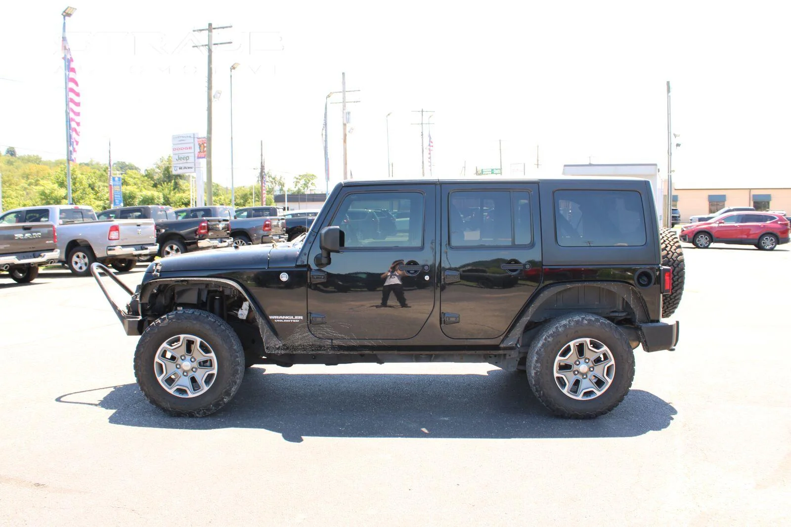 Used 2017 Black Clearcoat Jeep Rubicon image 4