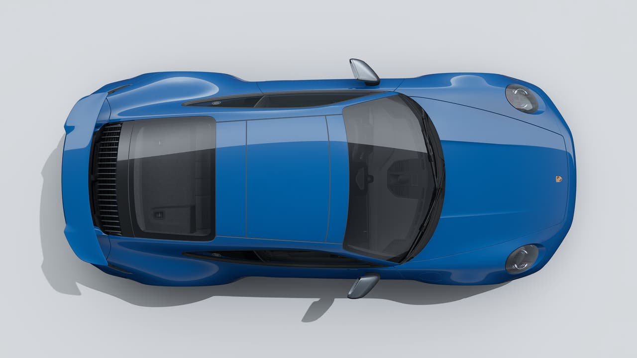 New 2026 Lugano Blue Porsche Carrera T image 5