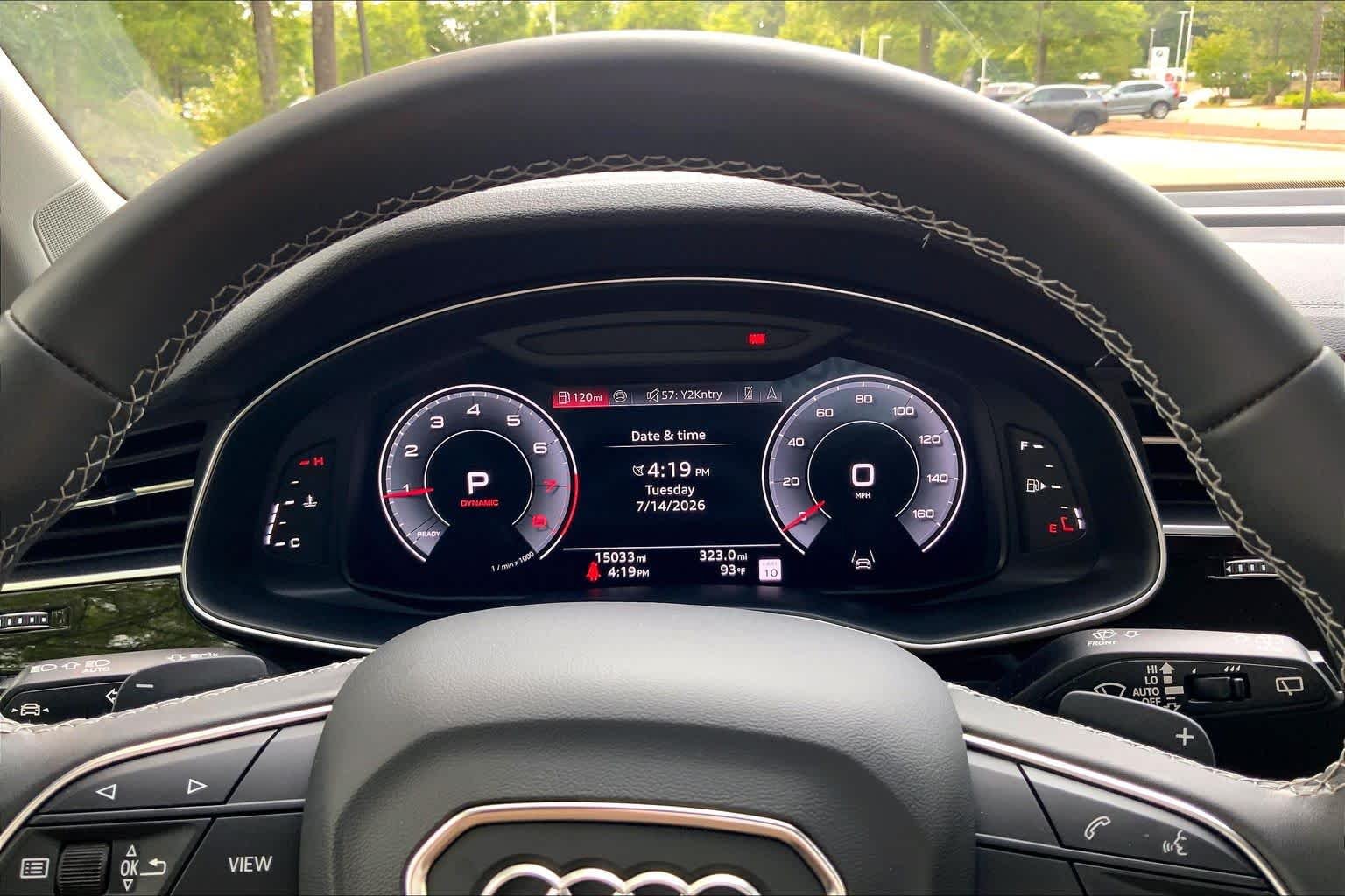 Used 2025 Waitomo Blue Metallic Audi Premium Plus image 25