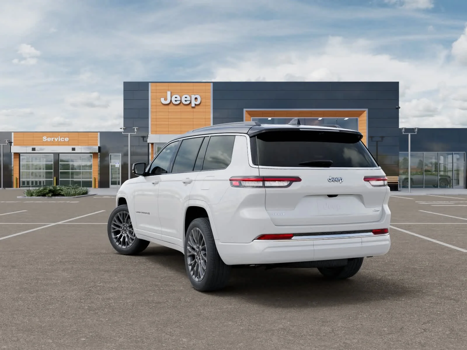 New 2027 Bright White Clearcoat Jeep Summit image 3