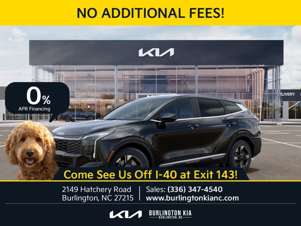 New 2026 Ebony Black Kia LX image 3