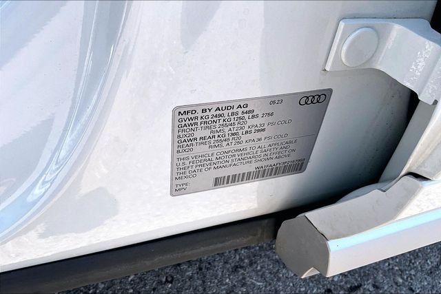Used 2023 White Audi 45 S line Prestige image 35