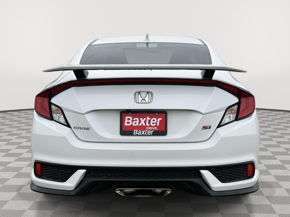 Used 2019 Platinum White Pearl Honda Si w/Summer Tires image 6