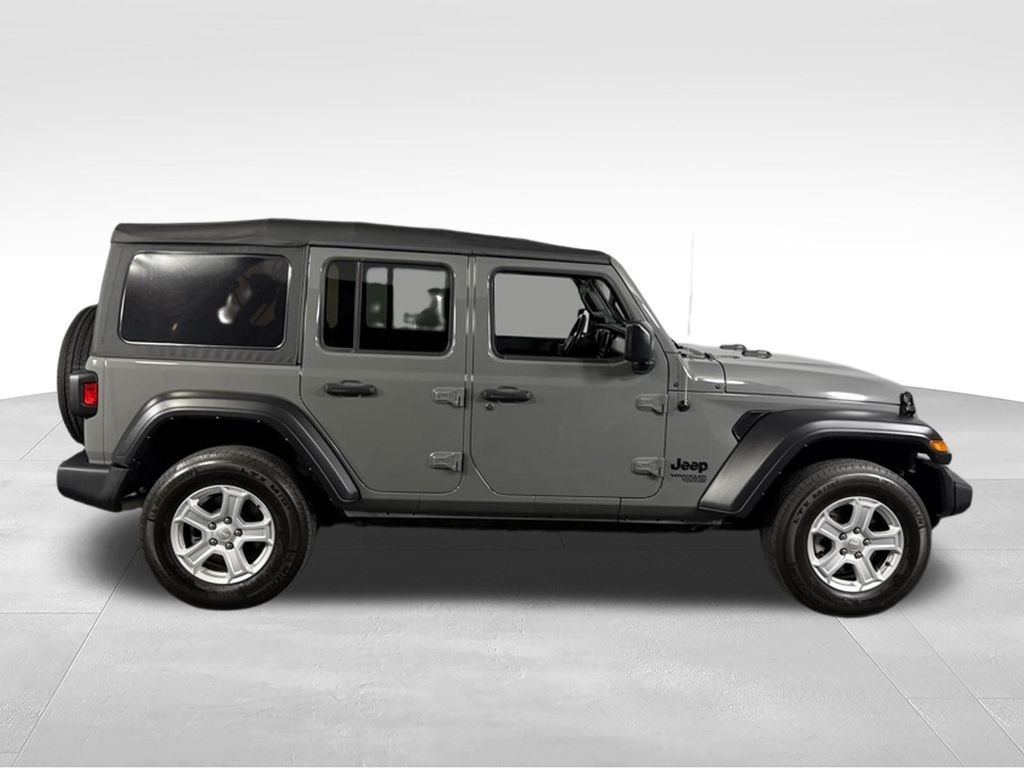 Used 2021 Gray Clearcoat Jeep Unlimited Sport S image 6