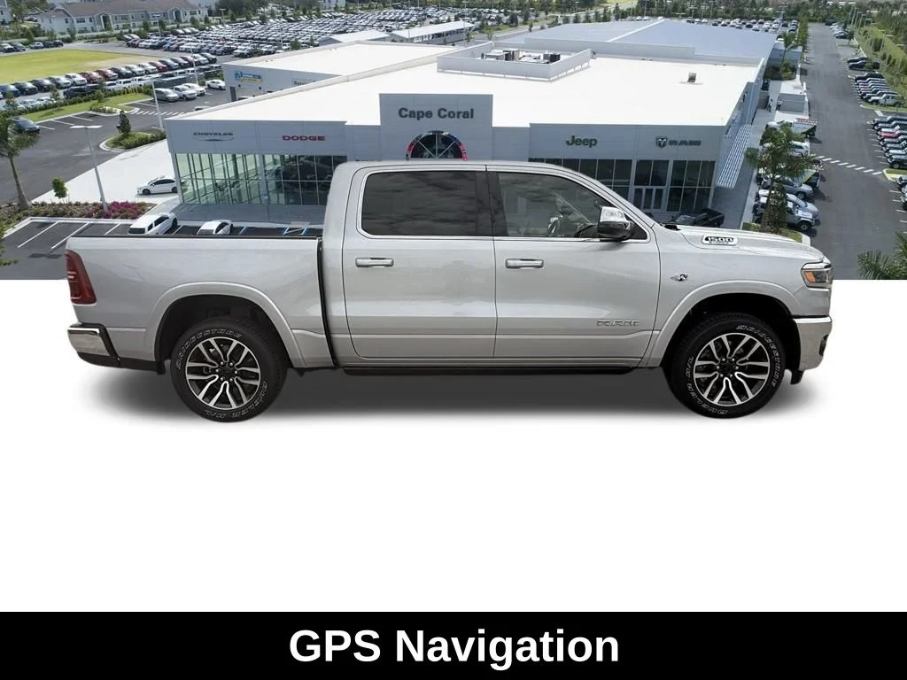 New 2026 Silver Zynith Exterior Paint RAM Limited Longhorn image 3