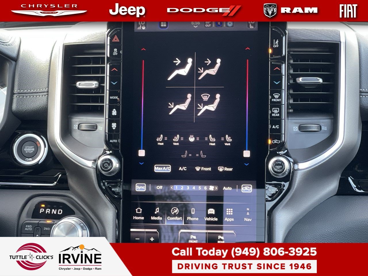 New 2026 Bright White Clear-Coat Exterior Paint RAM Laramie image 14