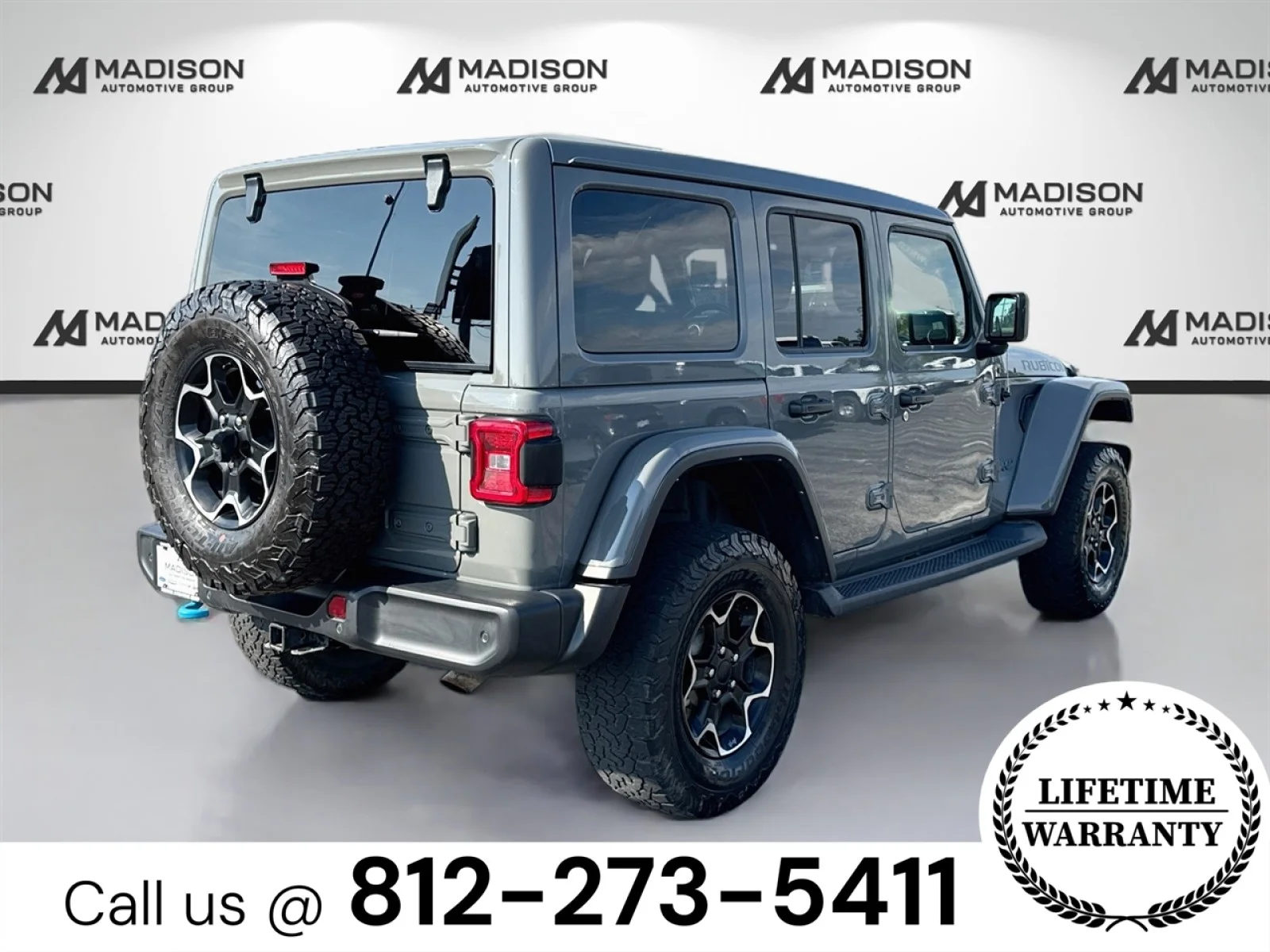 Used 2021 Gray Jeep Unlimited Rubicon image 5
